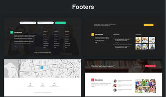 高端企業產品與服務網頁設計模板 打造專業形象的策略與實踐